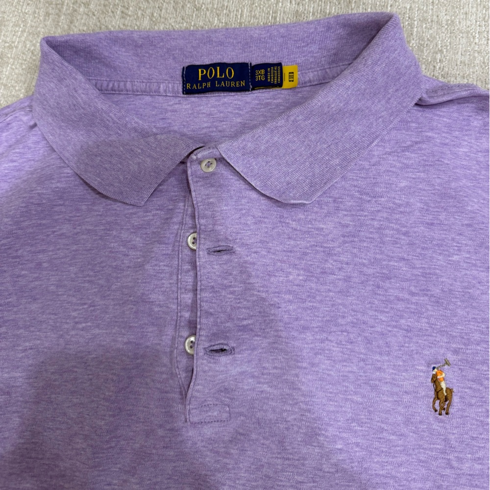 Polo Ralph Lauren Purple Polo Shirt